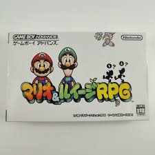 Mario & Luigi RPG Boxed Gameboy Advance Japan Import
