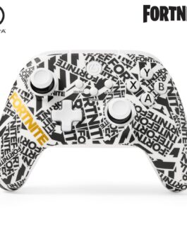 PowerA OPS v1 Wireless Controller for PC, Cloud Gaming and Mobile, Fortnite Edition, Hall Effect Thumbsticks & Triggers, Low Latency Wireless, Works with Windows 10/11, with Bonus Virtual Item (OPEN BOX)
