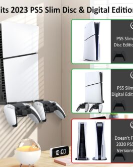 WARUNG PS5 SLIM DISC & DIGITAL EDITION WALL MOUNT STAND