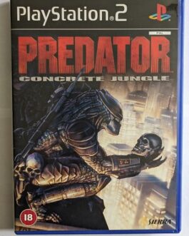 PREDATOR CONCRETE JUNGLE PS2 PAL