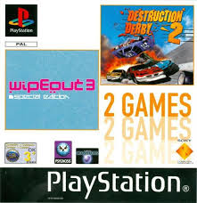Wipeout 3 [ Special Edition ] & Destruction Derby 2 PAL – PS1