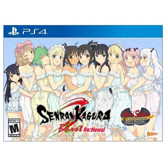 Senran Kagura Burst Re:Newal At The Seams Limited Edition PS4