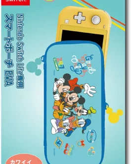 MAXGAMES Mickey & Friends Smart Pouch / Zipper Case Cover EVA for Nintendo Switch Lite