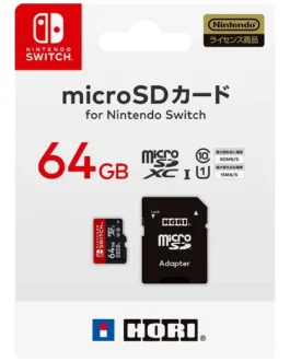 HORI MicroSD Card for Nintendo Switch (64GB)