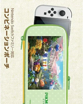 MAXGAMES Hard Zipper Case / Cover for Nintendo Switch Lite (Pikmin 4)