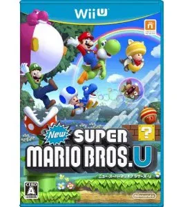 New Super Mario Bros. U – WII U NTSC/J ( WITH FREE SCREEN GUARD WII U GAMEPAD )