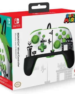 PDP Rematch Wired Controller for Nintendo Switch ( Super Mario Retro )