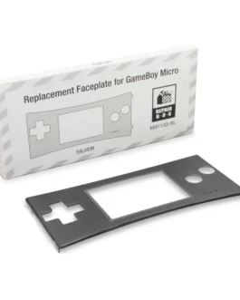 RepairBox Faceplate for Game Boy Micro (Silver)