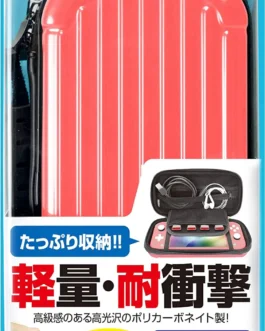 GAMETECH Shine Pouch / Zipper Case Cover for Nintendo Switch Lite (Pink)