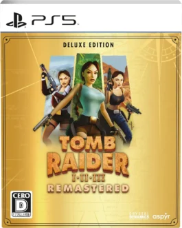 Tomb Raider I-III Remastered Starring Lara Croft [ Deluxe Edition ] PS5 JAPAN IMPORT