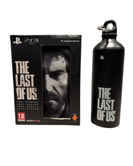 The Last of Us – Joel Edition ( PS3 ) Collector’s Edition Set with RARE metal Bottle flask