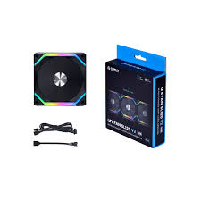 Lian Li UNI FAN SL120 V2 Digital Addressable RGB 120 Fan Single pack, Black ( LOOSE PACK WITH SCREWS )