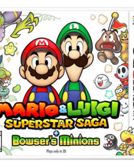 Mario and Luigi Superstar Saga Plus Bowser’s Minions – 3DS (NTSC)