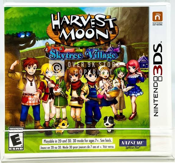 Harvest Moon Skytree Village Natsume Nintendo 3DS NTSC