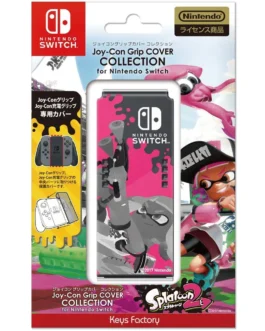 Joy-Con Grip Cover for Nintendo Switch (Splatoon 2)