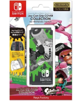 Joy-Con Grip Cover for Nintendo Switch (Splatoon 2)